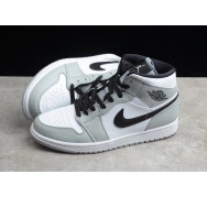 1 Smoke Mid Jordan Grey 554724-092 AIR Light 0715